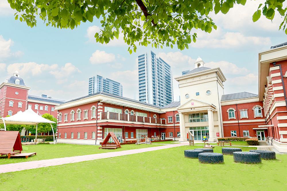 The campus of Hiba Academy Hangzhou (Nursery), an international school under the Wellington College Education Network, comprising top educational institutions and boarding schools in the UK and internationally